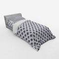 thumbnail image 3 of Ambesonne Victorian Bedding Set 4 Pcs, Monochrome Vintage, Queen, Dark Indigo White, 3 of 3