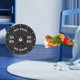 thumbnail image 2 of Reloj de gimnasio con barra, reloj de pared para sala de entrenamiento, estatua de José, figura de resina acrílica, decoración moderna, adecuado para, 2 of 8