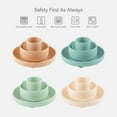 thumbnail image 7 of Yooforea Baby Led Weaning Supplies I Toddler Infant Baby Essentials First Stage I Baby Feeding Set - Tiny Cup, Suction Bowl & Plate I 100% Platinum Food Grade Silicone I BPA BPS PVC Free - Fog, 7 of 7