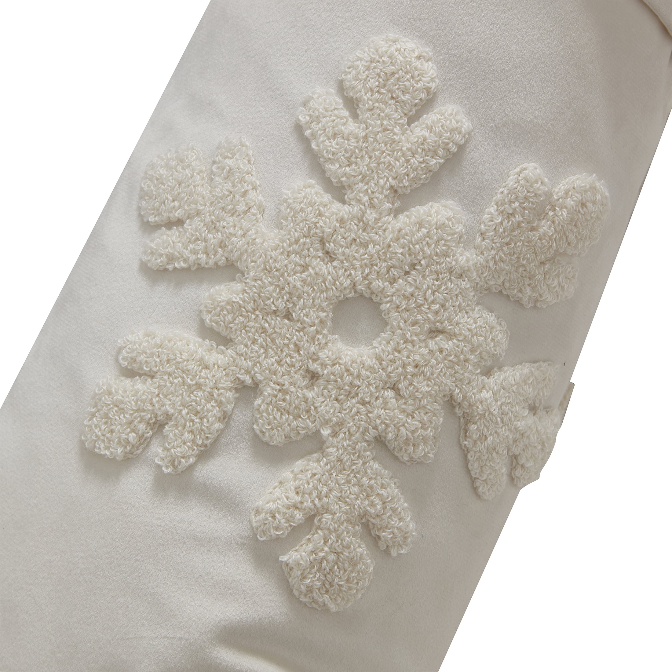 My Texas House Savannah Coconut Milk Embroidered Christmas Stockings, 21" (2 Count)