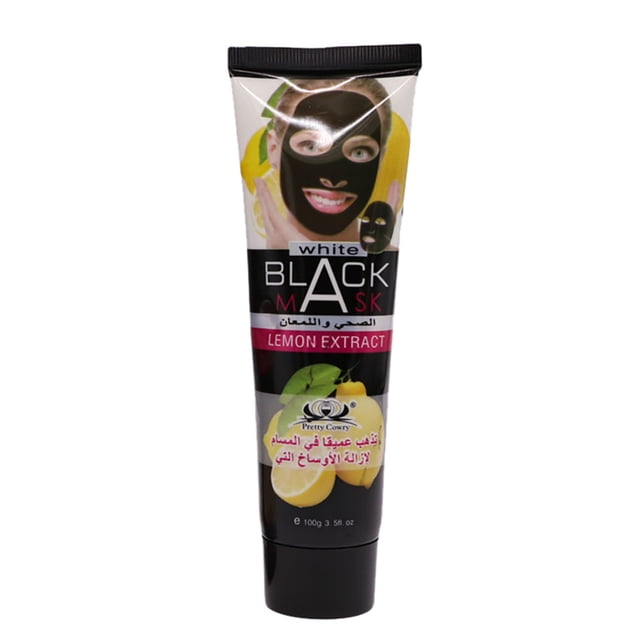 Mascarilla facial exfoliante de barro negro, purificadora y de limpieza profunda, mascarilla facial exfoliante que elimina los puntos negros Autorización