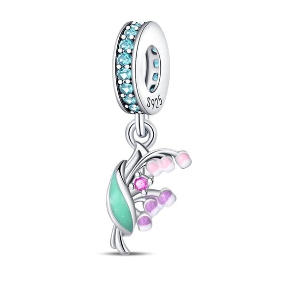 Tulip Charm, Compatible with Most Bracelet, Charm for Bracelet
