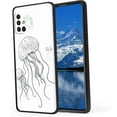 thumbnail image 1 of Compatible with Samsung Galaxy A71 4G Phone Case, jellyfish-fish-72 Case Silicone Protective for Teen Girl Boy Case for Samsung Galaxy A71 4G, 1 of 1