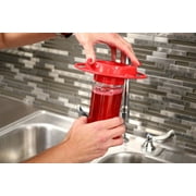 First Nature Hummingbird Feeder, 16 oz, Red, Plastic