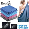 thumbnail image 2 of Toalla de bolsillo de secado rápido de microfibra deportiva, toalla grande absorbente ultraligera portátil para piscina, natación, gimnasio, Fitness, Yoga, playa Tan Jianjun unisex, 2 of 2