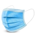 thumbnail image 3 of Disposable Face Masks, 200 Pack , 3-ply Elastic Ear Loop Filter Disposable Face Mask, 3 of 5