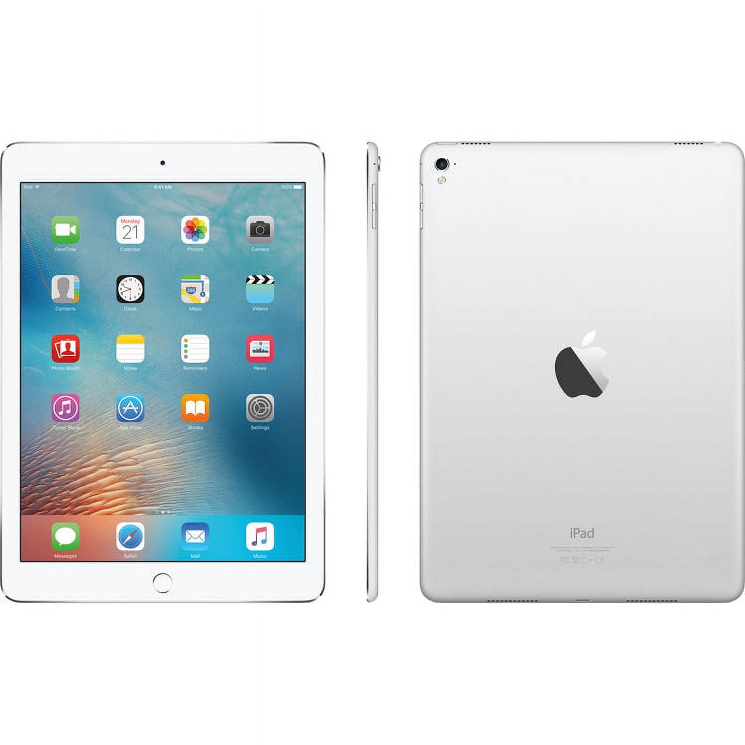 Restored 2016 Apple 9.7-in iPad pro Wi Fi+Cellular 32 GB Silver