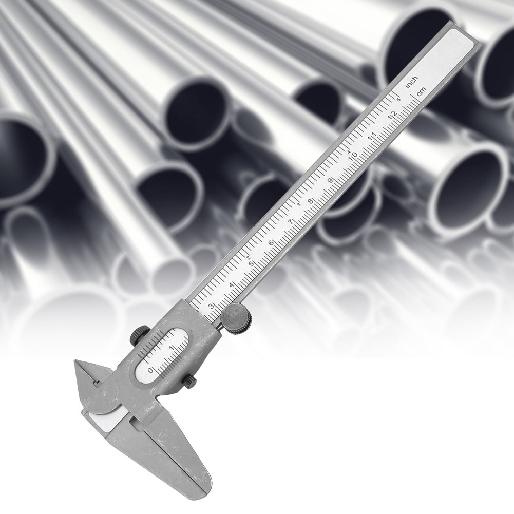 Metal Vernier Caliper MM And Inch Easy To Use Metal Calipers Gauge For