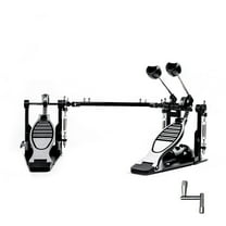 Vaisoeny Double Bass Drum Pedal, Double Chain Double Bass Pedal, Double Kick Pedal for Bass Drum,Drum Set Kit and Electronic Drums (V-HT12)