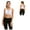 White, variant on Women's High Impact Front Zip Sports Bra Plus Size Sports Bra for Yoga Running
