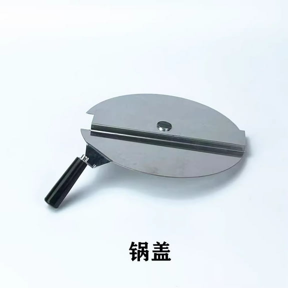 WEUVEB Universal Pot Lid Handle Grip For Popcorn Maker Hardware Silver 1Set