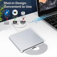 thumbnail image 2 of Suitable External Dvd Cd Drive, Usb Type C Portable External Ultra Slim Superdrive Burner Optical Drive Cd Rw Dvd Rw Di, 2 of 5