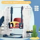 thumbnail image 3 of ChaoLink Juego 7 en 1 de tobogán y columpio para niños pequeños, escalador con tobogán independiente con columpio ajustable y aro de baloncesto, juego de fútbol, 3 of 7