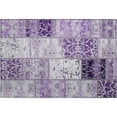 thumbnail image 2 of Addison Rugs Mayfield Washable Transitional Panel Purple Rectangle Rug, 1'8" x 2'6", 2 of 5