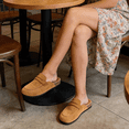 thumbnail image 2 of Judxsious Women's Suede Mules & Clogs Cork Footbed Slip On Mules Potato Shoes with Arch Support, 2 of 8