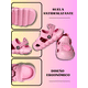 thumbnail image 5 of SANDALIAS PARA NIÑA LIGERSA Y ANTIDESLIZANTES EVA COLOR ROSA CON PINES DECORATIVOS, 5 of 5