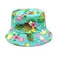 thumbnail image 2 of Yuanlong Womens Hats Pineapple Pattern Bucket Hat Summer Outdoor Sports Sun Protection Casual Soft Daily Travel Headwear, 2 of 3
