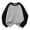 Black, variant on GiLiling Boys Girls Cotton Raglan Patchwork Sweatshirts, Striped Long Sleeve Crewneck Tees, Oversized Lined Pullover for Kids Winter Casual Outfits