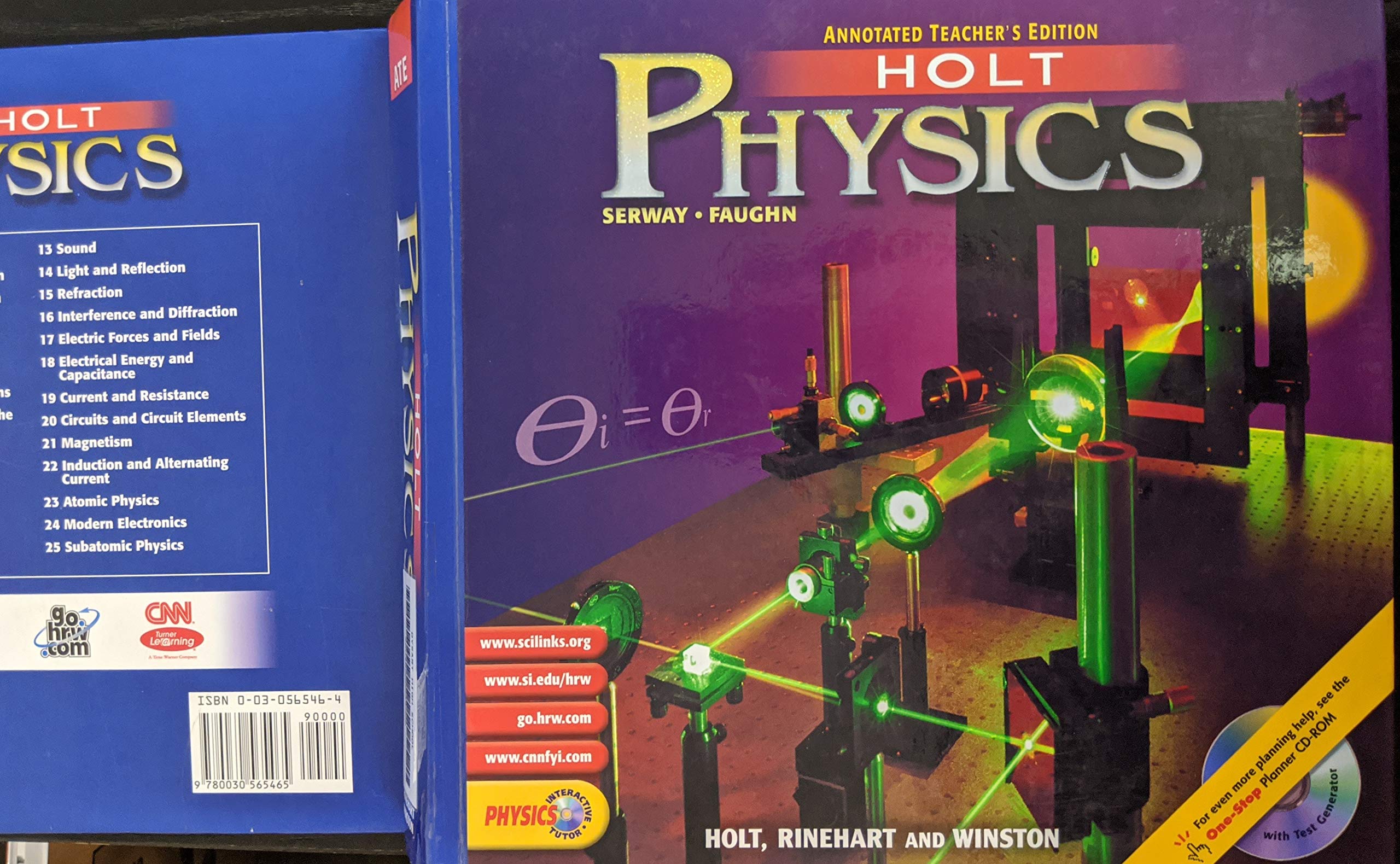 Pre-Owned Holt Physics Annotated Teacher's Edition - Walmart.com