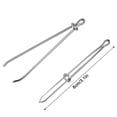 thumbnail image 3 of Summercome DIY Rope Threader Clip Drawstring Threader Tool Metal Easy Pull Drawstring Threader, Tweezer Sewing Tool for Elastic Sewing Tweezer Tool for Replacement Drawstring Sewing Accessories, 3 of 7