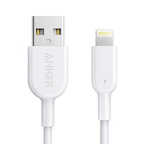 iPhone Charger, Anker Powerline II Lightning Cable, [3ft Apple MFi Certified] USB Charging/Sync Lightning Cord with iPhone SE 11 11 11 Pro Max Xs MAX XR X 8 7 6S