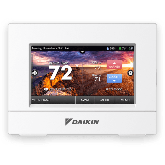 Daikin DT4272C Comm Touch Digital Stat w/ WiFi 4h/2c
