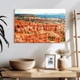 thumbnail image 3 of Elephant Stock Bryce Canyon Morning View Wall Art - Horizontal Canvas Wall Art - Living Room Wall Decor - Nature Canvas - Blue And Orange Decor By Philippe Hugonnard - 24" x 16", 3 of 8