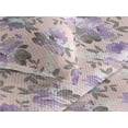 thumbnail image 3 of Ambesonne Watercolor Garden Scene Quilted Bedspread Set 3 Pcs, Art Flowers, King, Blush Lavender, 3 of 4