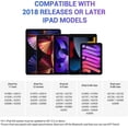 thumbnail image 2 of Stylus Pen for Apple iPad (2018-2021), with Tilt & Palm Rejection & Magnetic Adsorption Stylus Pencil Pen, Compatible iPad 6/7/8/9 Generation/iPad Pro, 2 of 5