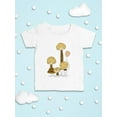 thumbnail image 3 of Kids Of Different Heights T-Shirt Infant -Image by Shutterstock,  6 Months, 3 of 4