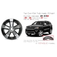 thumbnail image 4 of 20" New Single Wheel For 2014 2015 2016 Jeep Grand Cherokee POLISHED GRAY OEM Design Replacement RIM, 4 of 4