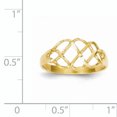 thumbnail image 2 of 14k Polished & Diamond-Cut Fancy Ring CH270, 2 of 2