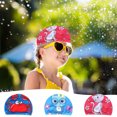 thumbnail image 1 of Gorro de Natación Animado Ganfancp para Niños y Niñas No Constrictivo Que Protege Los Oídos 1X, 1 of 6