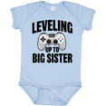 thumbnail image 3 of Inktastic Leveling Up to Big Sister Girls Baby Bodysuit, 3 of 5