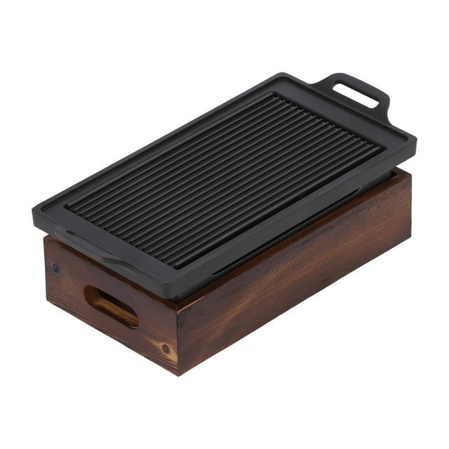 Tray Multi-Function Barbecue Baking Tray Smokeless Non-Stick Barbecue Plate BBQ Grill Pan