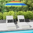 thumbnail image 4 of Costway 6.5 FT Patio Beach Umbrella Sun Shade Tilt Aluminum Sports Portable Carry Bag, 4 of 10