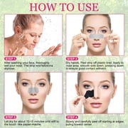 Pegciz Nose Pore Strips, Deep Cleansing Blackhead Remover Strips, 90 Count