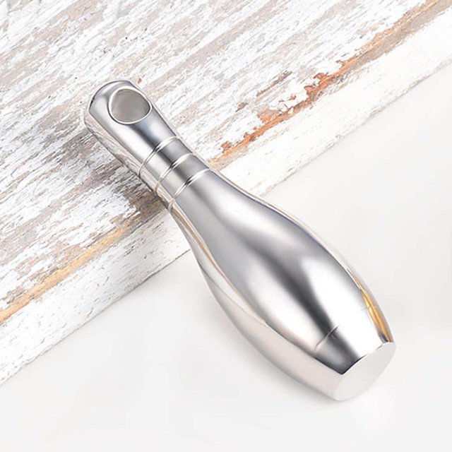 facefd Stainless Steel Tube Pendant Necklace Hollow Case Capsule for Ashes Jewelry