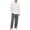 AJ10-Dark Gray, variant on VV AVEORS Mens Christmas Plaid Pajamas Sets Lightweight Loungewear Long Sleeve Soft Pjs With Pocket Relaxed Fit Nightwear Gift Earthy Yellow M