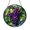 Acrylic 3.5 Inch, variant on Grapes Stained Glass Suncatcher Window Hanging Vineyard Fruit Art Decorative Kitchen Accent Gift for Wine and Nature Lovers