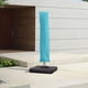 thumbnail image 1 of Funda para sombrilla de patio con hojas moradas, resistente a los rayos UV, color azul, 1 of 4