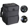 thumbnail image 3 of Bote de basura plegable impermeable para coche negro Xemadio FLD-2696, 3 of 9