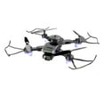 thumbnail image 3 of Dron WJSXC para evitar obstáculos con cámara 4K Dual HD FPV, localización de flujo, control remoto, juguetes, regalos para niños y niñas con retención de altitud, modo sin cabeza, color, 3 of 6
