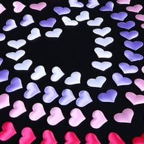 IBASETOY 200Pcs Artificial Wedding Petals Heart Shape for Table Bed Wedding Decor