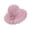 Pink, variant on Noric Women's Wide Brim Sun Hat Floral Crochet Cutout UPF 50 UV Protection Summer Beach Hat with Flower Bow