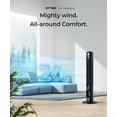 thumbnail image 2 of NFTIGB 39 inch Tower Fan  for Large Room, Oscillating Bladeless Standing Floor Fan Home, 3 Speeds 3 Modes with Remote,New, 2 of 11