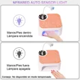 thumbnail image 4 of OUDOSPRS Lámpara Uv/Led Para Uñas 48W: Curado Rápido, 3 Modos De Tiempo, Protección Anti-Uv, Ideal Para Uso En Casa Y Salones, 4 of 7