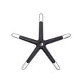 thumbnail image 2 of PRISP Gaming Chair Base Replacement - 5 Legs Base, Black and White, Office Desk Chair Parts, 2 of 2