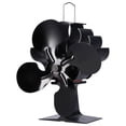 thumbnail image 1 of Stove Fan Single Head 4 Blade Heat Powered Fireplace Wood Burning Eco Friendly Fan Efficient Heat Distribution, 1 of 4