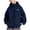 Navy, variant on Teylalorva Boys Waterproof Jacket Zip up Reversible Sports Windbreaker Outdoor Hiking Coat (3-12) Blue Size 4T